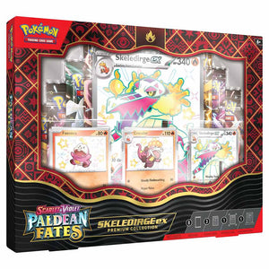 Pokemon TCG - Scarlet & Violet 4.5 Paldean Fates Skeledirge ex Premium Collection