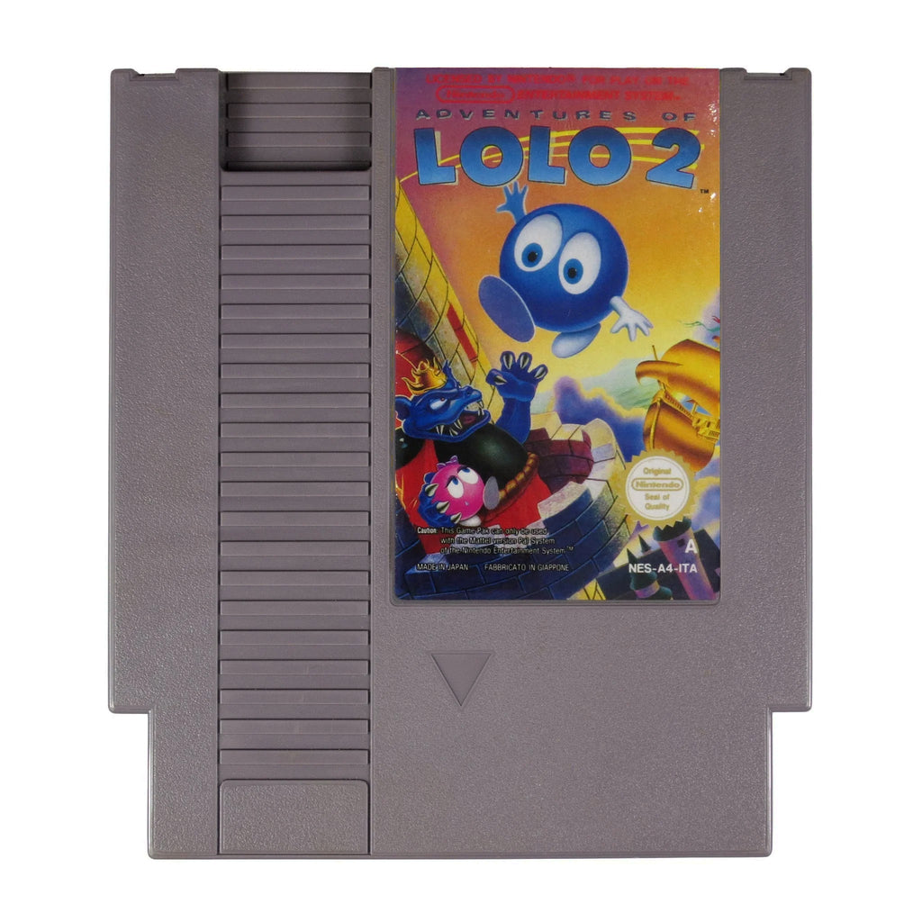 Adventures of Lolo 2 - Super Retro - NES