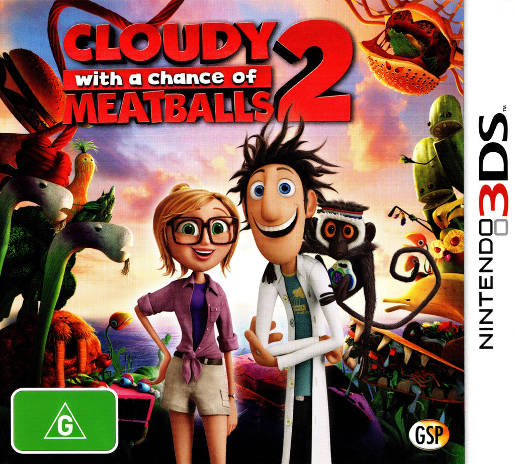Cloudy with a Chance of Meatballs 2 - 3DS - Super Retro - Nintendo 3DS