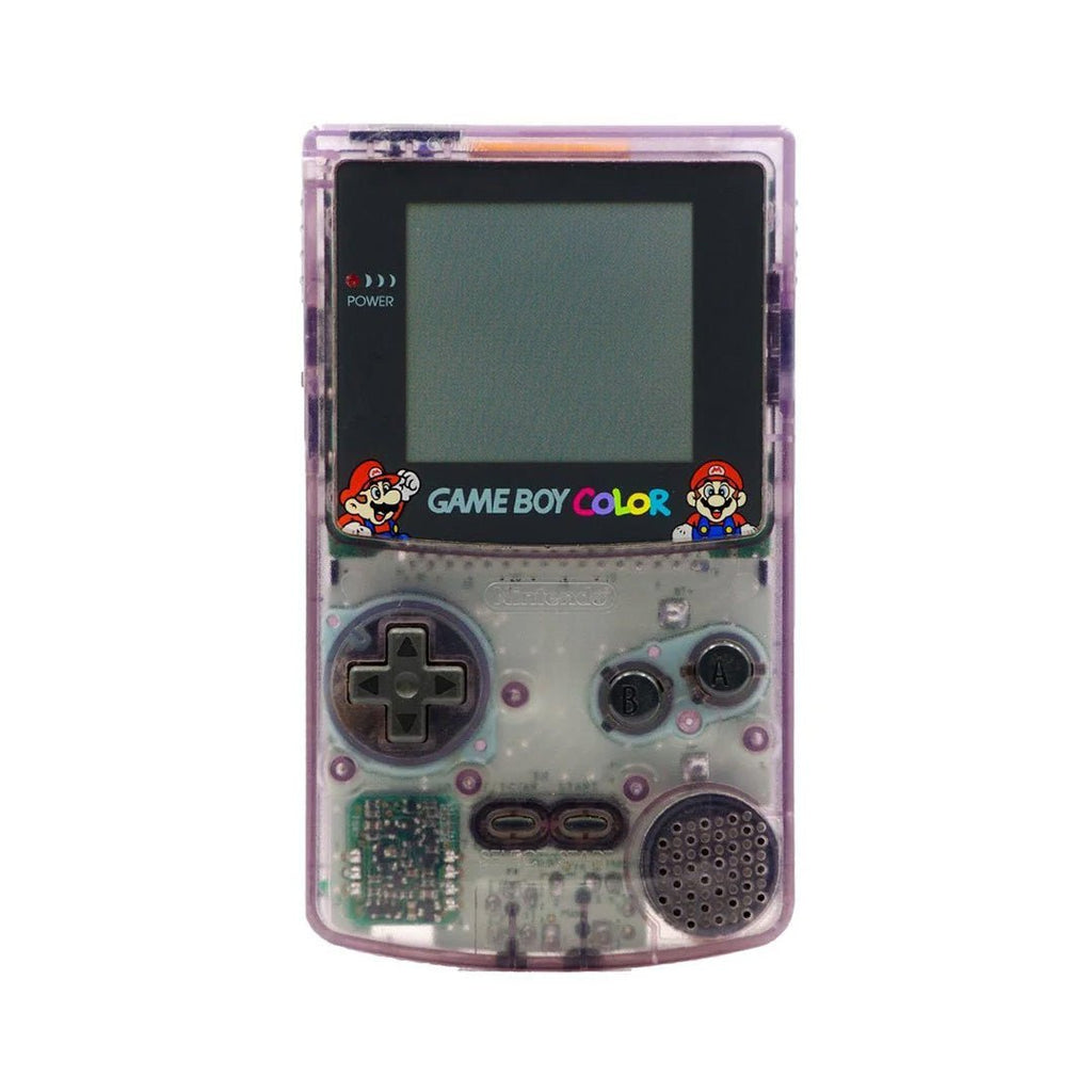 Console Game Boy Color (Jusco Mario Atomic Purple Clear Purple