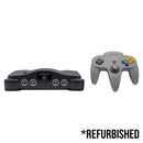Console - Nintendo 64 Charcoal (NTSC-U) - Super Retro