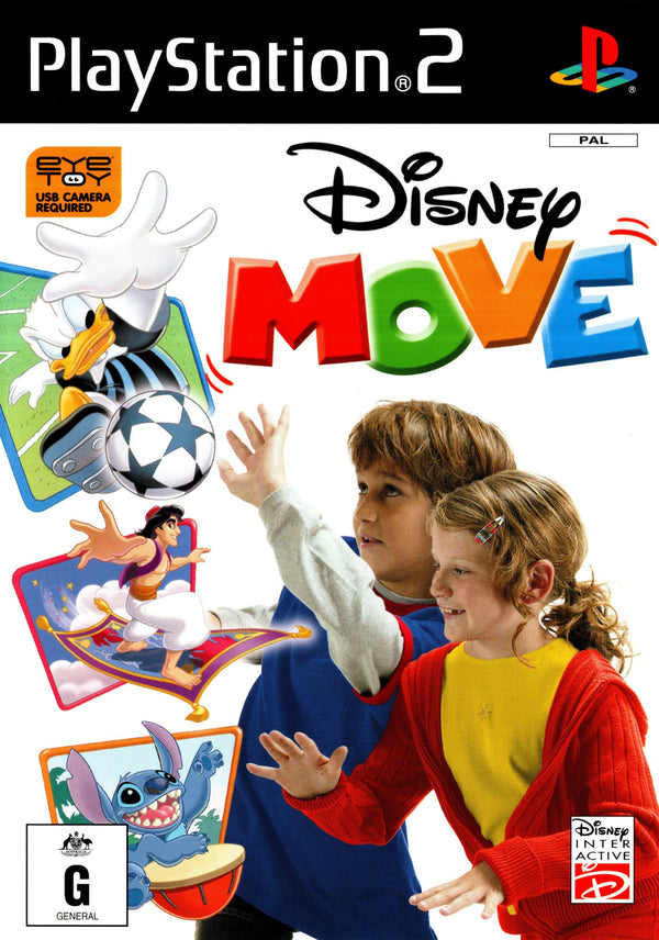 Disney Move - PS2 - Super Retro
