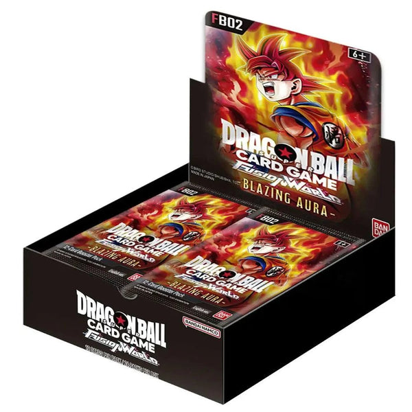 Dragon Ball Super Card Game - Fusion World FB02 Blazing Aura Booster Box - Super Retro