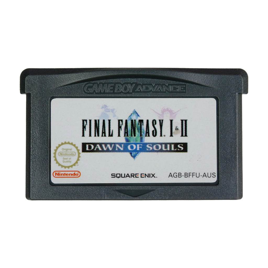 Final Fantasy I and sold II Dawn of Souls for Nintendo Gameboy Advance