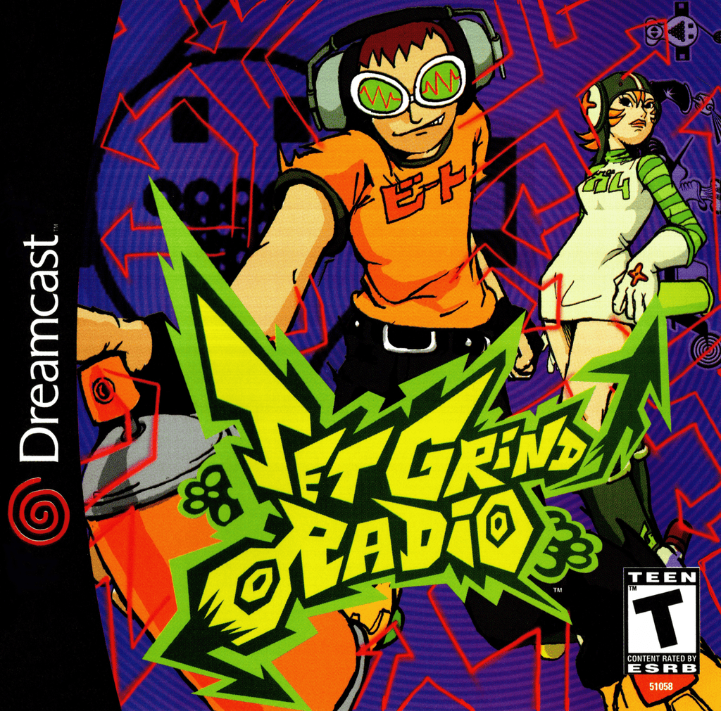 Jet Set Radio Sur Dreamcast - Version NTSC-J (Japon) - Bon état