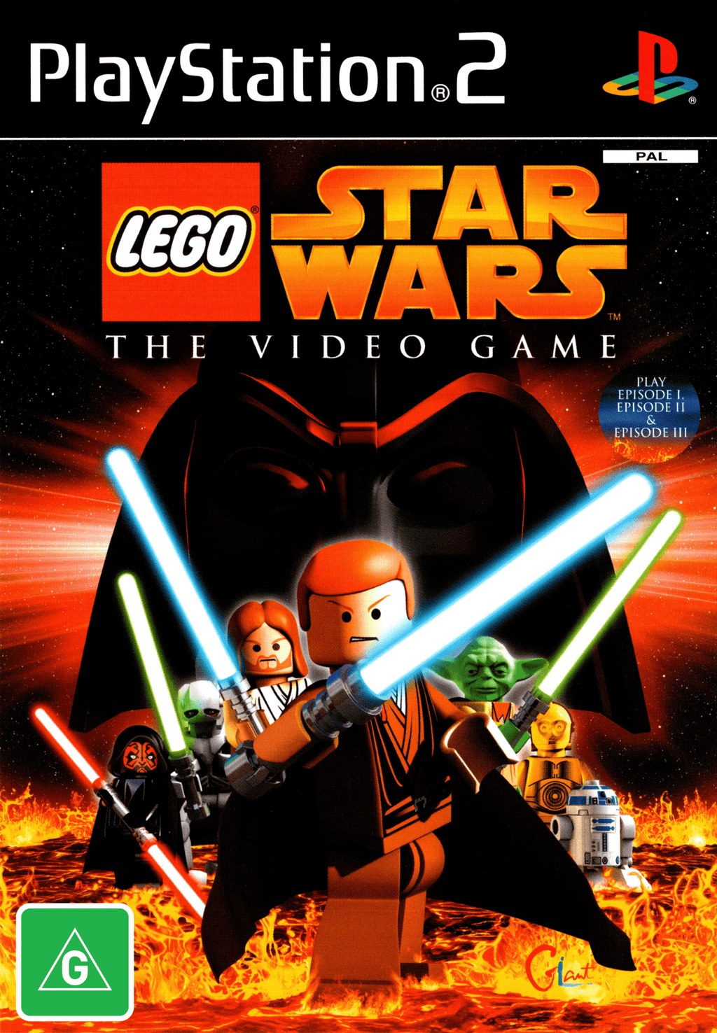 LEGO Star Wars: The Video Game PS2 Super Retro Playstation