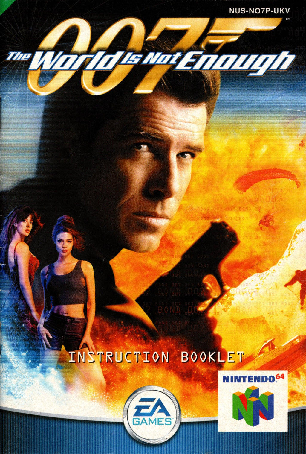 Gaming 007 Nintendo 64 The World Is Not Enough Vintage The World