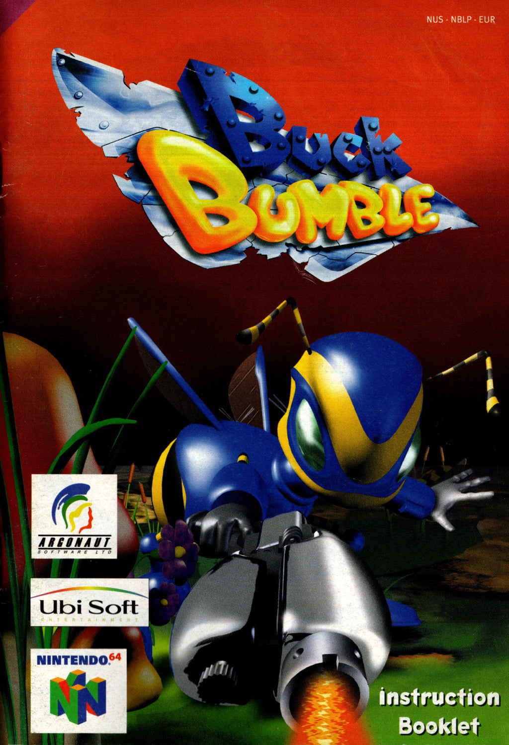 Manual - Buck Bumble - N64 - Super Retro - Manuals