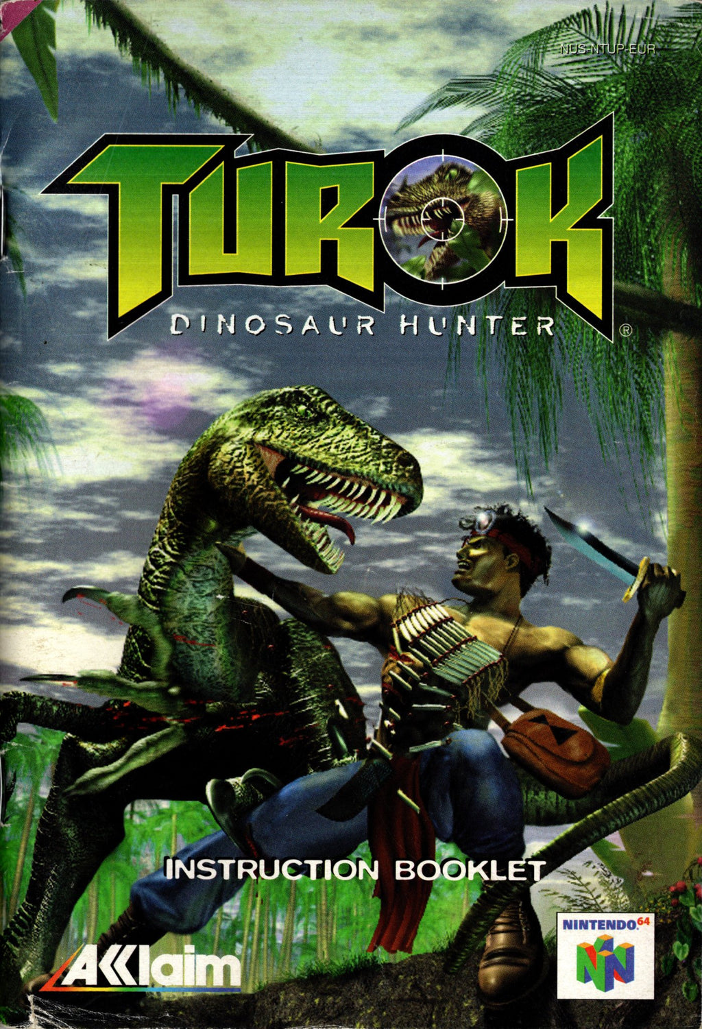 Manual Turok: Dinosaur Hunter N64 Super Retro Manuals