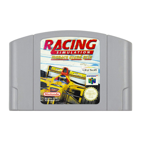 Racing Simulation Monaco Grand Prix - N64 - Super Retro