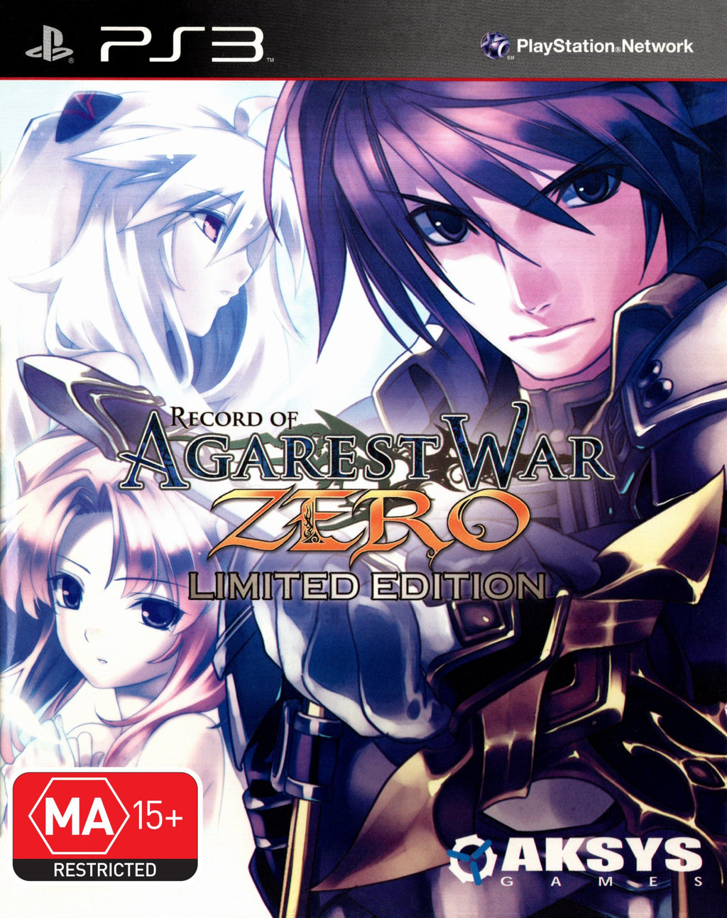 Trader Games - AGAREST SENKI ZERO LIMITED EDITION SONY PLAYSTATION 3 (PS3) JAPAN OCCASION sur Playstation 3 Trader Games - AGAREST SENKI ZERO LIMITED EDITION SONY PLAYSTATION 3 (PS3) JAPAN OCCASION sur Playstation 3