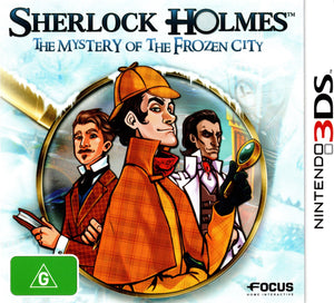 Sherlock Holmes: The Mystery of the Frozen City - 3DS - Super Retro