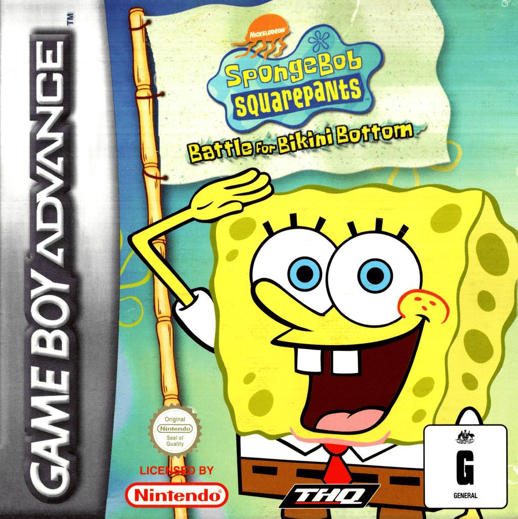 Spongebob Squarepants: Battle for Bikini Bottom - GBA - Super Retro