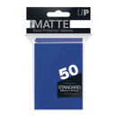 Ultra Pro Pro-Matte Standard Deck Protector Sleeves 50 pack (Blue) - Super Retro