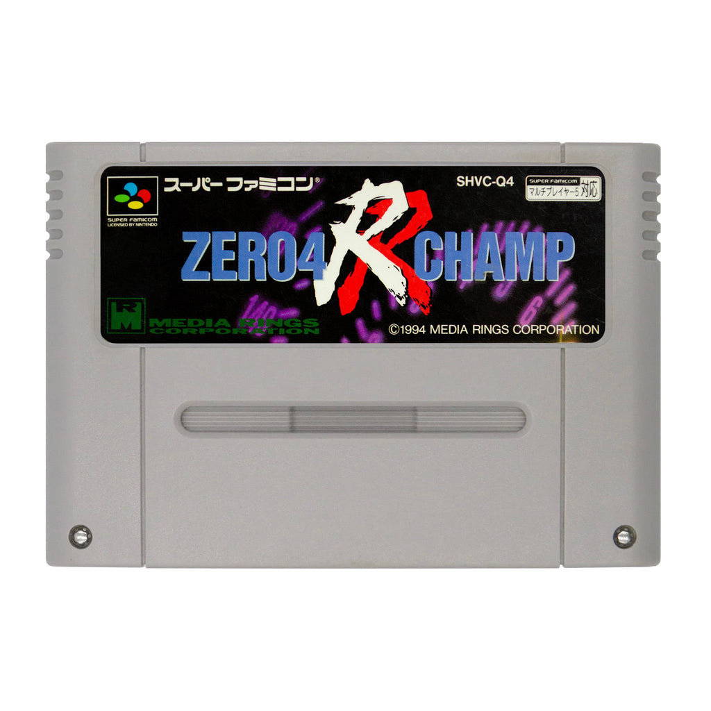 Fiche du jeu Zero4 Champ sur NEC PC Engine - Le Musee des Jeux Video Fiche du jeu Zero4 Champ sur NEC PC Engine - Le Musee des Jeux Video