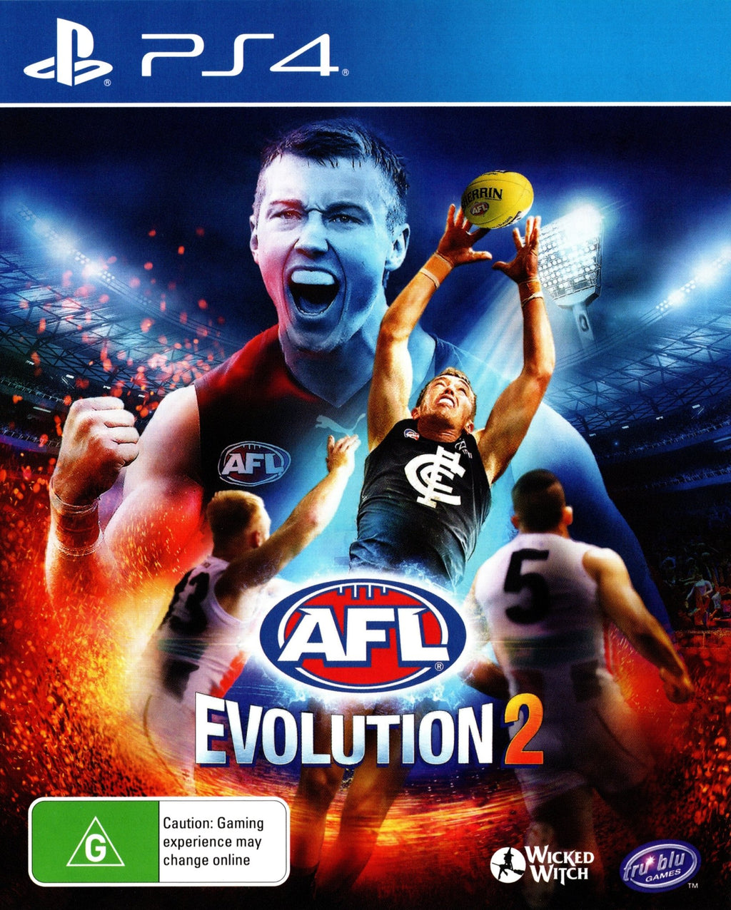 AFL Evolution 2 PS4 Super Retro Playstation 4