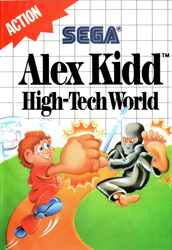 Alex Kidd High-Tech World - Super Retro