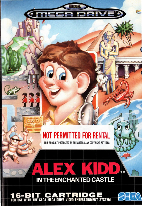 Alex Kidd in the Enchanted Castle - Super Retro