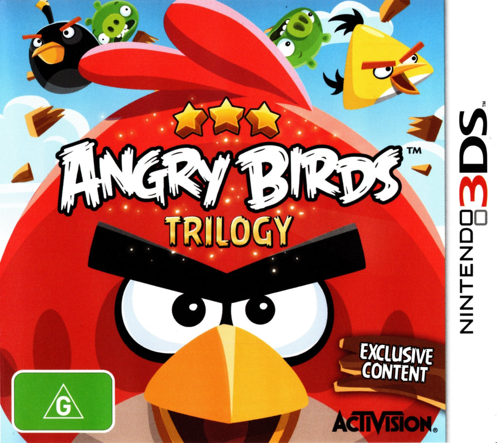 Angry Birds Trilogy - 3DS - Super Retro - Nintendo 3DS