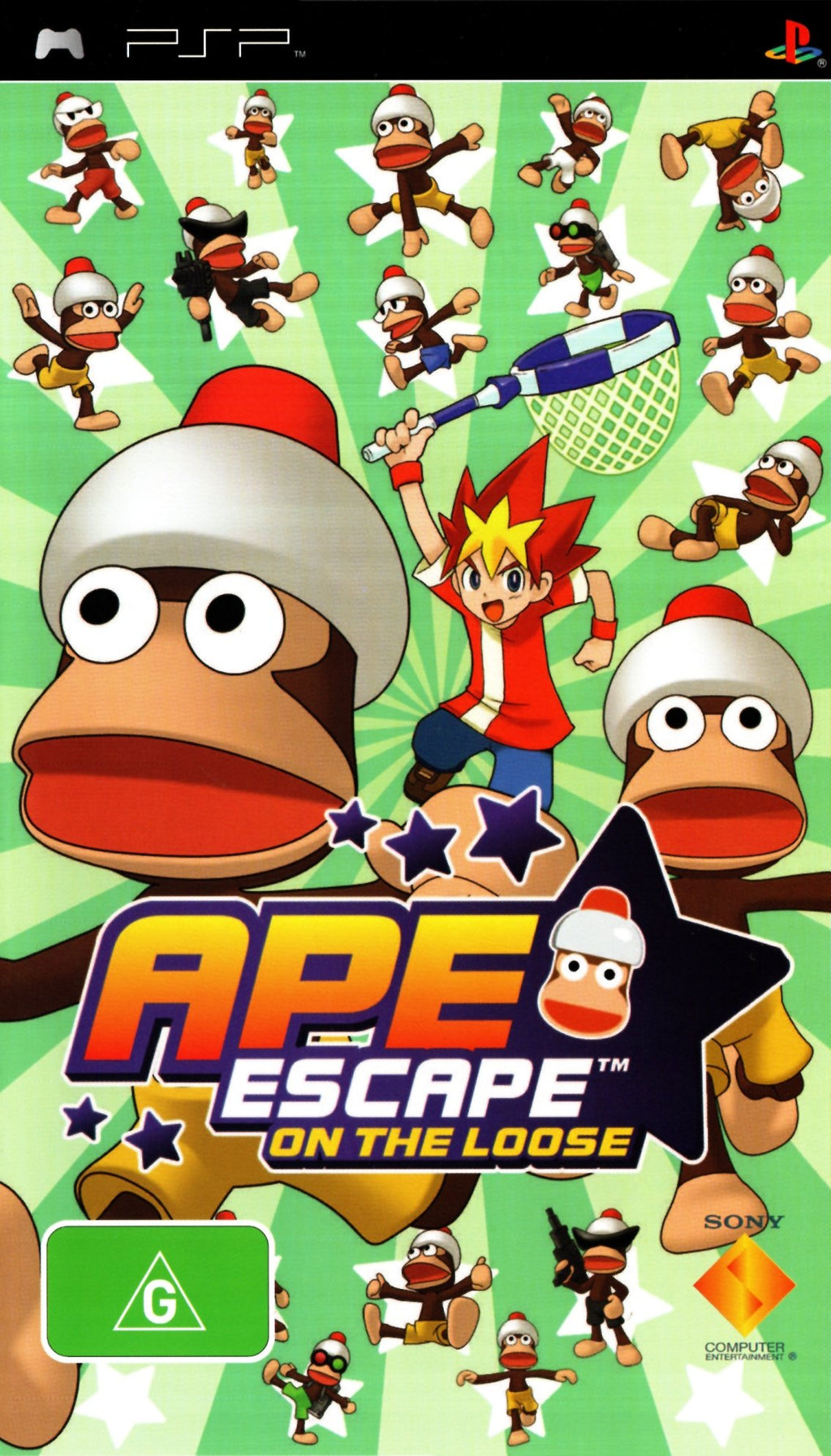 Ape Escape P On The Loose PSP Super Retro PSP ape-escape-p-on-the-loose-psp-super-retro-psp