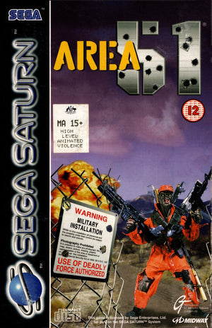 Area 51 - Sega Saturn - Super Retro