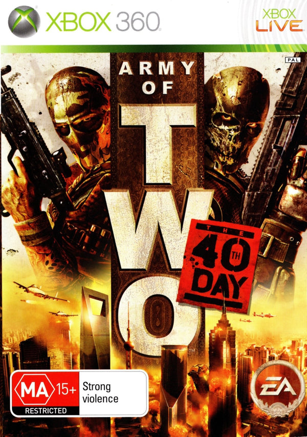 Army of Two: The 40th Day - Xbox 360 - Super Retro