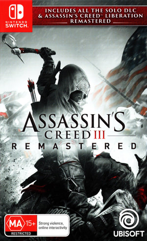 Assassin's Creed III Remastered - Switch - Super Retro
