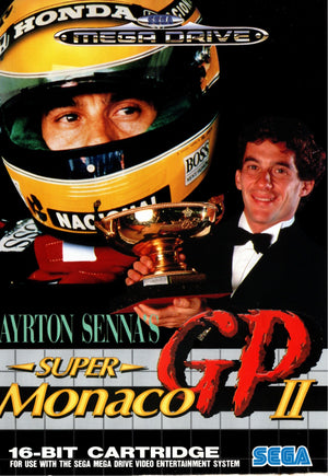 Ayrton Senna's Super Monaco GP II - Mega Drive - Super Retro