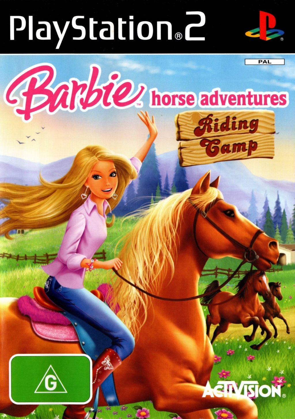 Barbie Horse Adventures: Riding Camp PS2 Super Retro