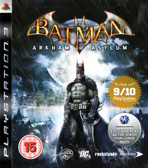 Batman Arkham Asylum - PS3 - Super Retro