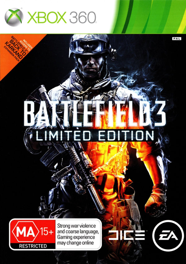 Battlefield 3 Limited Edition - Xbox 360 - Super Retro