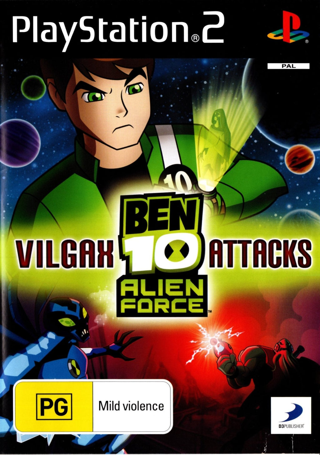 Ben 10 Alien Force: Vilgax Attacks - PS2 - Super Retro - Playstation 2