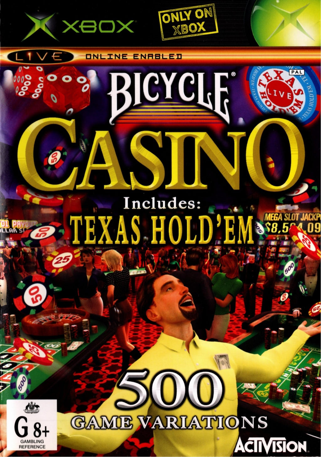 Bicycle Casino Xbox Super Retro Xbox