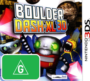 Boulder Dash-XL 3D - 3DS - Super Retro