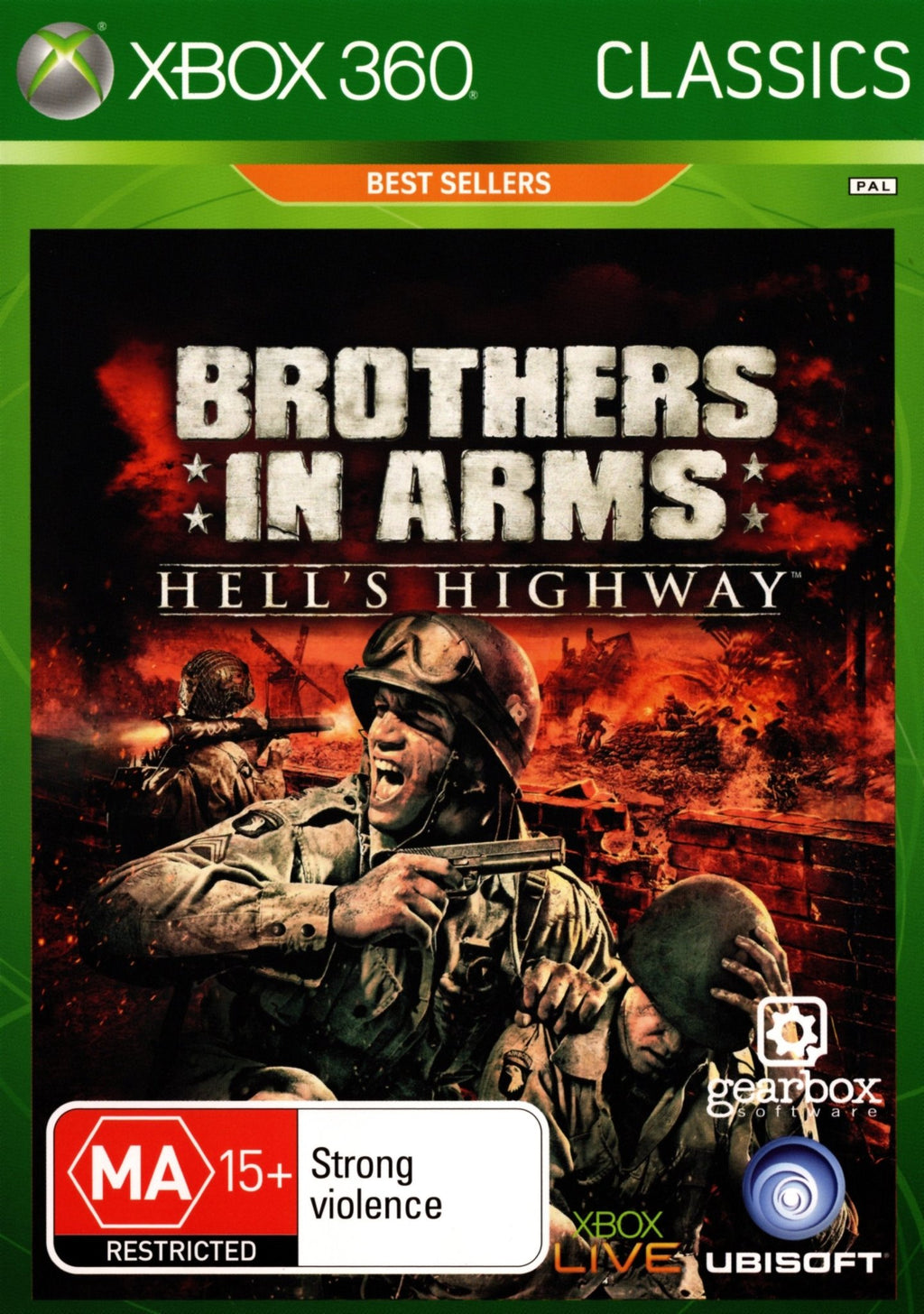 Brothers in Arms Hell’s Highway Xbox 360 Super Retro Xbox 360