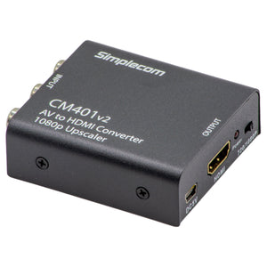 Composite AV to HDMI Converter (Simplecom) - Super Retro