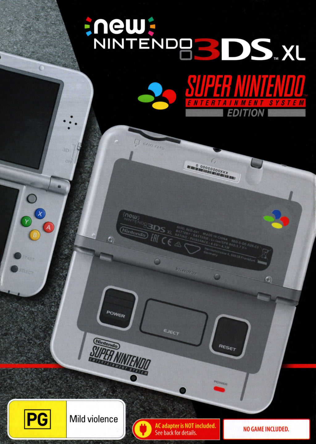 Console New 3DS XL Super Nintendo Entertainment System Edition