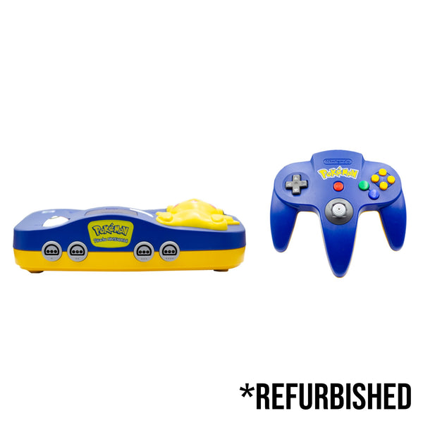 Console - Nintendo 64 Pikachu Edition - Super Retro