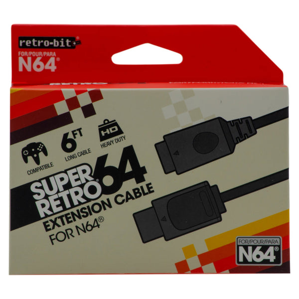 Controller Extension Cable - N64 - Super Retro