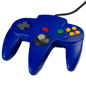 Controller - Nintendo 64 (Blue) - Super Retro