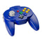 Controller - Nintendo 64 Hori Pad Mini (Blue) - Super Retro