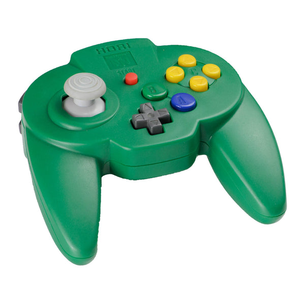 Controller - Nintendo 64 Hori Pad Mini (Green) - Super Retro