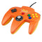 Controller - Nintendo 64 (Pikachu - Orange) - Super Retro