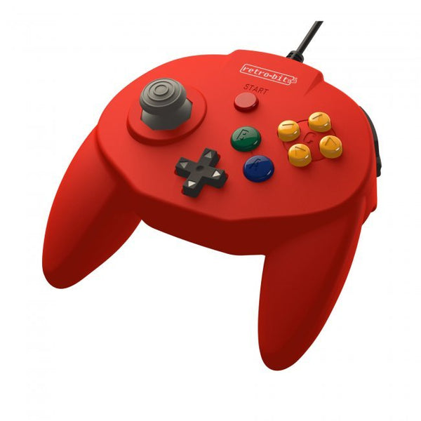 Controller - Nintendo 64 Retro-Bit Tribute (Red) - Super Retro
