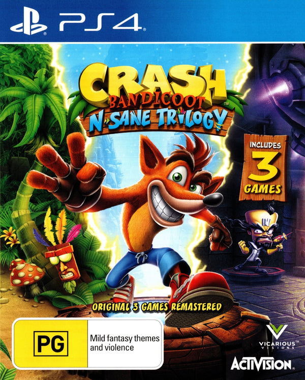 Crash Bandicoot N.Sane Trilogy - PS4 - Super Retro