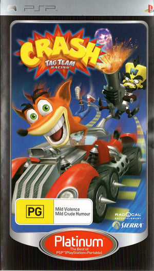 Crash Tag Team Racing - PSP - Super Retro