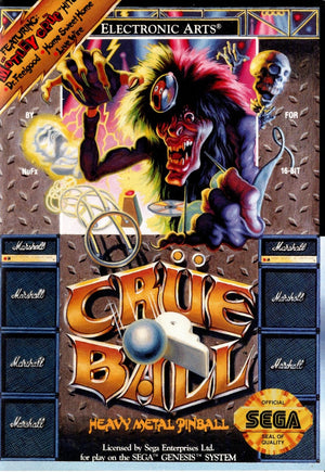 Crue Ball - Mega Drive - Super Retro