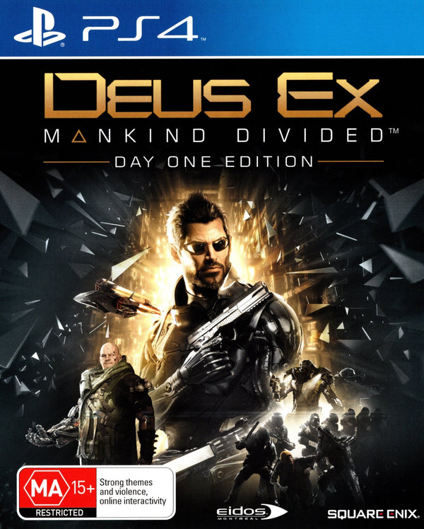 Deus Ex Mankind Divided - PS4 - Super Retro