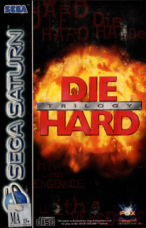 Die Hard Trilogy - Sega Saturn - Super Retro