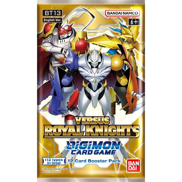 Digimon Card Game - Versus Royal Knights BT13 Booster Pack - Super Retro